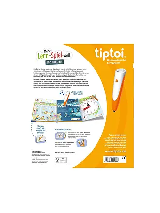 RAVENSBURGER | TIPTOI Meine Lern-Spiel-Welt - Uhr und Zeit | 